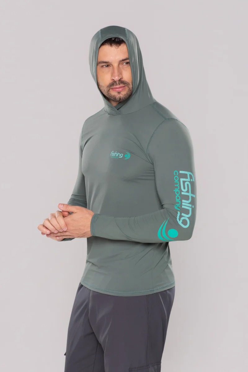 Camiseta samurai: elegância e proteção UV para quem pesca